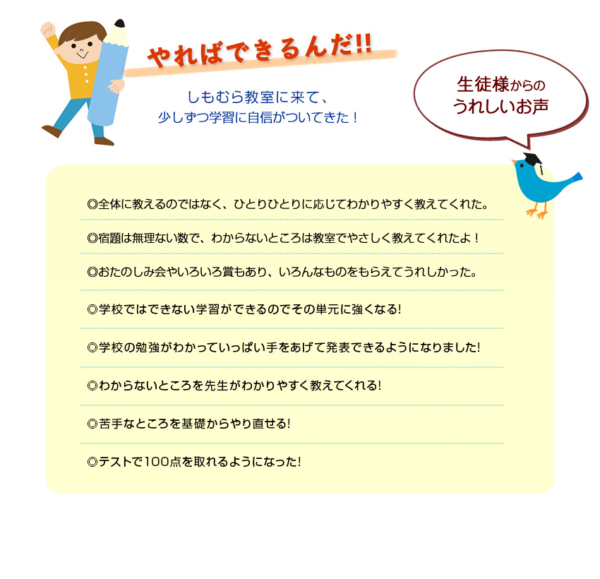 参加者の声